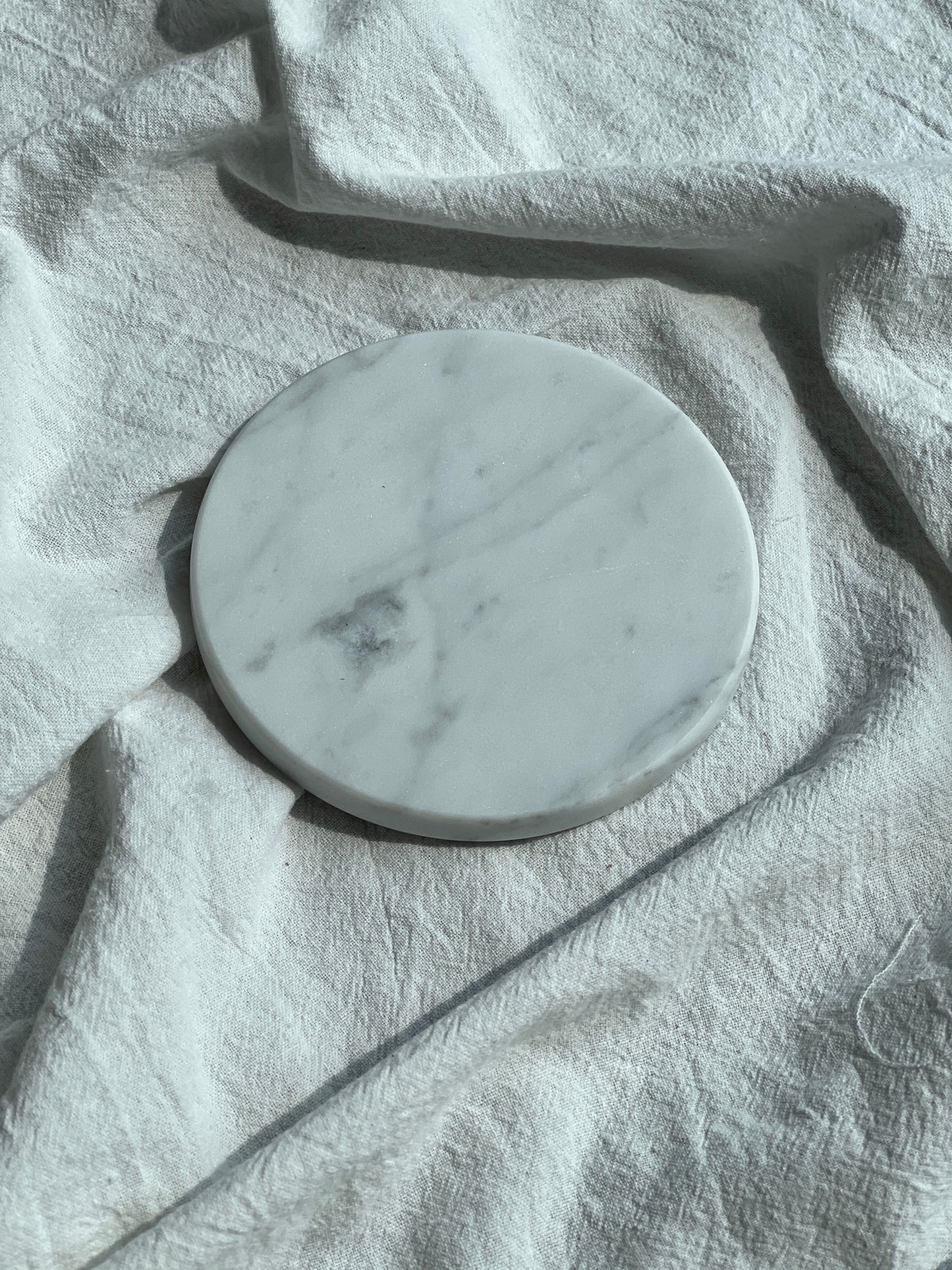 White Marble Coaster